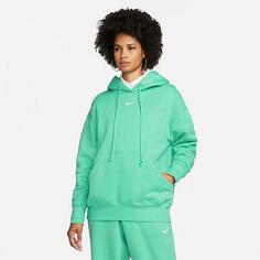 Толстовка Nike Sportswear Phoenix Fleece Oversized Pullover, светло-зеленый