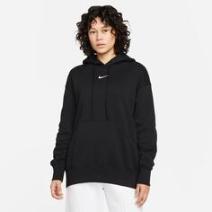 Толстовка Nike Sportswear Phoenix Fleece Oversized Pullover, черный