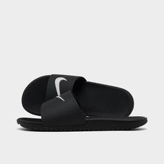Сандалии Nike Kawa Slide для больших детей, черный