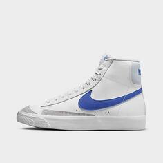 Детские кроссовки Nike Blazer Mid 77, бело-синий