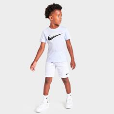 Футболка и шорты Nike Sportswear Futura для мальчиков для маленьких детей, белый