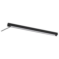 Светодиодная подсветка для ванной Ikea Silverglans, 40 см, черный