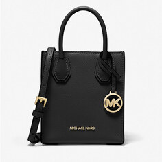 Сумка кросс-боди Michael Michael Kors Mercer Extra-Small Pebbled, черный