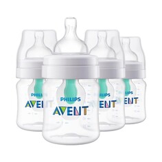 Бутылочки для кормления 4 шт. по 120 мл. Philips Avent Anti-Colic, прозрачный