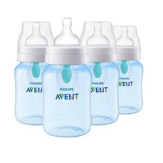 Бутылочки для кормления 4 шт. по 260 мл. Philips Avent Anti-Colic, голубой