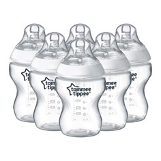 Бутылочки для кормления 6 шт. по 260 мл Tommee Tippee Anti-Colic, прозрачный