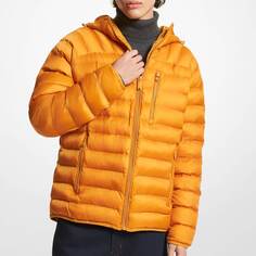 Куртка Michael Kors Rialto Quilted Nylon, золотистый