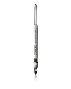 Автоматический карандаш для глаз с растушевкой Clinique Quickliner, темный шоколад