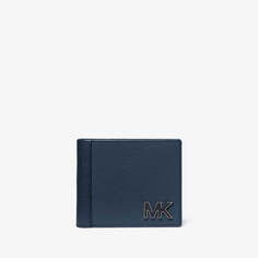 Кошелек Michael Kors Hudson Leather Billfold, синий