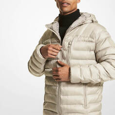 Куртка Michael Kors Rialto Quilted Nylon, бриллиантовый