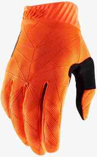 100% Ridefit Перчатки, оранжевый/черный