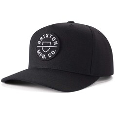 Кепка Brixton Crest CP MP Snapback, черный