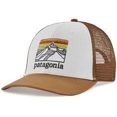 Кепка Patagonia Line Logo Ridge LoPro Trucker, белый