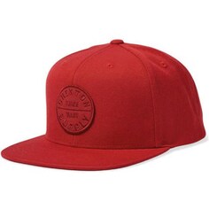 Кепка Brixton Oath III Snapback, кирпичный