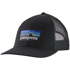 Кепка Patagonia P-6 Logo LoPro Trucker, черный