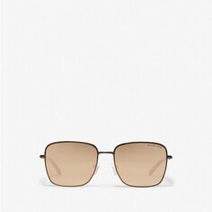Солнцезащитные очки Michael Kors Burlington, золотистый/коричневый