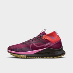 Женские водонепроницаемые кроссовки Nike React Pegasus Trail 4 GORE-TEX для трейлраннинга, фиолетовый
