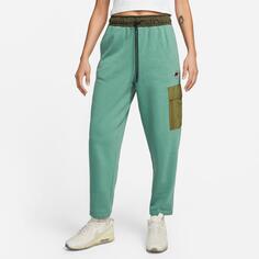 Женские флисовые брюки-карго Nike Sportswear, зеленый