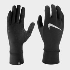 Женские беговые перчатки Nike из флиса, черный