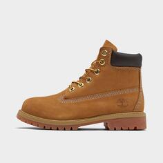 Непромокаемые ботинки Timberland 6 дюймов Premium для маленьких детей, коричневый