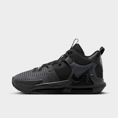 Баскетбольные кроссовки Nike LeBron Witness 7 для больших детей, черный