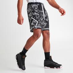 Мужские баскетбольные шорты Jordan Dri-FIT Sport с ромбовидным узором, черный