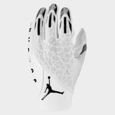 Футбольные перчатки Jordan Knit, белый