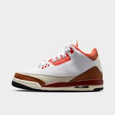 Баскетбольные кроссовки Air Jordan Retro 3 SE для больших детей, белый