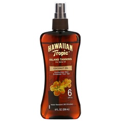 Сухое Масло - Спрей Hawaiian Tropic для загара с кокосовым маслом, 236 мл