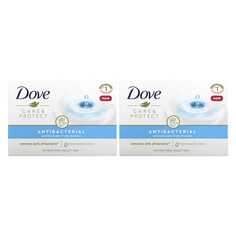 Антибактериальное Косметическое Мыло Dove, 2 штуки по 106 г