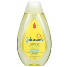 Средство Johnson &amp; Johnson для мытья рук с шампунем, для новорожденных, 400 мл