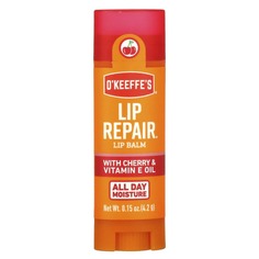 Бальзам для Губ O&apos;Keeffe&apos;s Lip Repair, вишня / масло с витамином Е, 4,2 г O'keeffe's