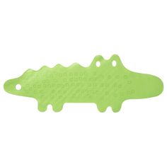 PATRULL ПАТРУЛЬ Коврик в ванну, крокодил зеленый, 33x90 см IKEA