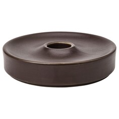 ÄROFULL ЭРОФУЛЛ Подсвечник, темно-коричневый, 11 см IKEA
