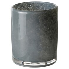 VINDSTILLA ВИНСТИЛЛА Термальная чашка для свечи, серая, 11 см IKEA