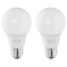 SOLHETTA Светодиодная лампа E27 806 лм, шар опалово-белый, 4000 Кельвинов IKEA