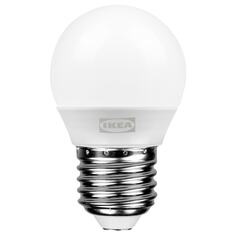 SOLHETTA Светодиодная лампа E27 470 лм, шар опалово-белый, 2700 Кельвинов IKEA