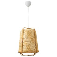 KNIXHULT КНИКСХУЛЬТ Подвесной светильник, бамбук/ручная работа IKEA