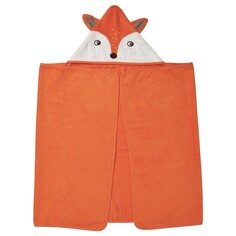 BRUMMIG Полотенце с капюшоном, в форме лисы/оранжевое, 70x140 см IKEA