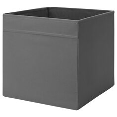 DRÖNA ДРЁНА Коробка, темно-серый, 33x38x33 см IKEA