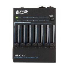 ADJ American DJ Elation SDC12 12-канальный портативный портативный монтируемый DMX-контроллер SDC12 12-Ch Portable Handheld Mountable DMX Controller