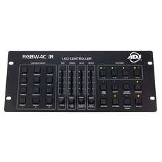 32-канальный DMX-контроллер American DJ RGBW4C-IR для светодиодных светильников RGB, RGBW и RGBA RGB406 ADJ