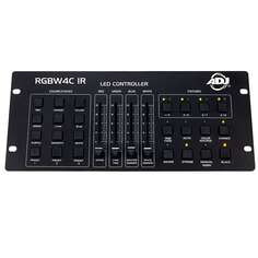 Американский DJ RGBW4C IR 32-канальный контроллер светодиодного освещения DMX American DJ American DJ RGBW4C IR 32-channel DMX LED Lighting Controller ADJ