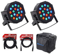 Прожектор Rockville RockPAR50 LED RGB Par Can DJ