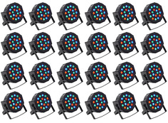 Прожекторы Rockville RockPAR50 LED RGB Compact Par Can DJ/Club DMX Wash Lights RockPAR50