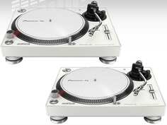 2x Pioneer PLX-500-W High-Torque Direct Drive Vinyl DJ виниловый проигрыватель PLX-500 (WHITE) 2x Pioneer PLX-500-W High-Torque Direct Drive Vinyl DJ turntable PLX-500 (WHITE)