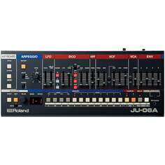 Синтезатор серии Roland JU-06A Boutique Boutique Series JU-06A Synthesizer Module with K-25m Keyboard