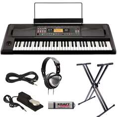 Клавиатура Korg EK-50 L Entertainer — набор основных компонентов