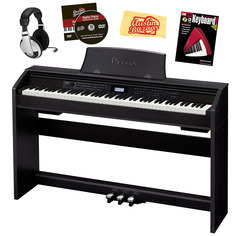 Цифровое пианино Casio Privia PX-780 — черное с наушниками PX780-COMBO-STD