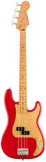 Бас-гитара Fender 0149612354 Vintera &apos;50s Precision Bass, кленовый гриф - красный дакота 0149612354 Vintera &apos;50s Precision Bass, Maple Fingerboard - Dakota Red